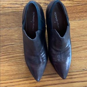 Donald J Pliner Bronze Brushed Metallic Heel